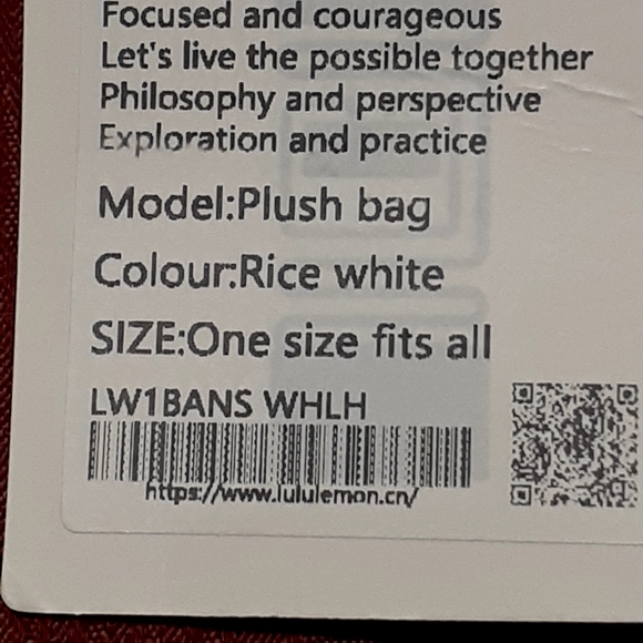 Lululemon Everywhere Athletica Fleece Belt Bag Ivory Trench Fanny Pack NWT - Picture 13 of 13